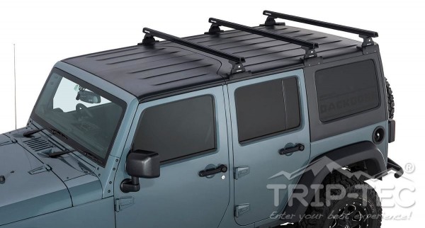 Dach-Querträger HEAVY DUTY RHINO-RACK für JEEP WRANGLER JK 4-türig