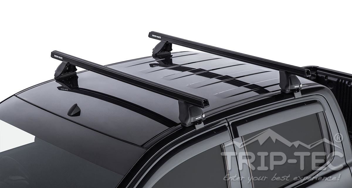 Dachträger für Ford Ranger ab 2012 stahl verzinkt schwarz abschließbar Modula 