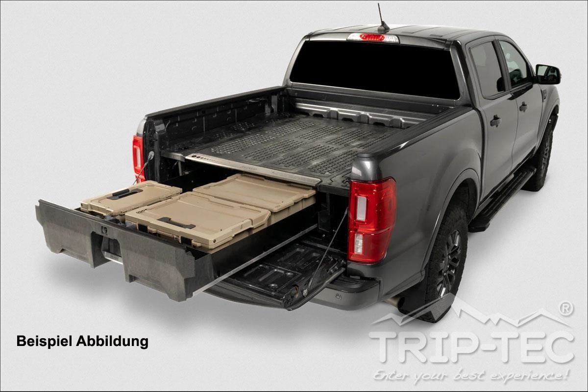 DECKED Schubladensystem Ladefläche für FORD RANGER Doppelkabine ab Bj. 2019, Schubladensystem Ladefläche, Ranger ab Baujahr 2019, FORD, Fahrzeugzubehör für