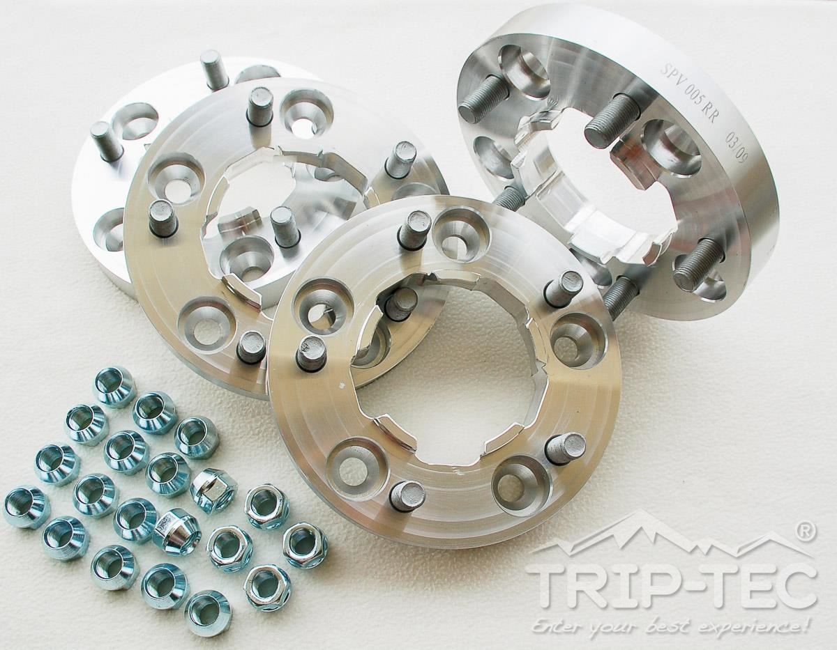 4X 50mm Spurverbreiterung 5x165,1 M16x1,5 CB125mm Für Land Rover 90 110 Defender